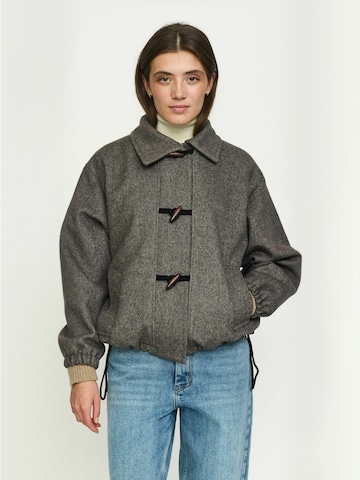 Veste mi-saison ' SRBlake ' Soft Rebels en noir : devant
