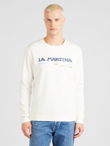 La Martina - Sweatshirt em branco: frente