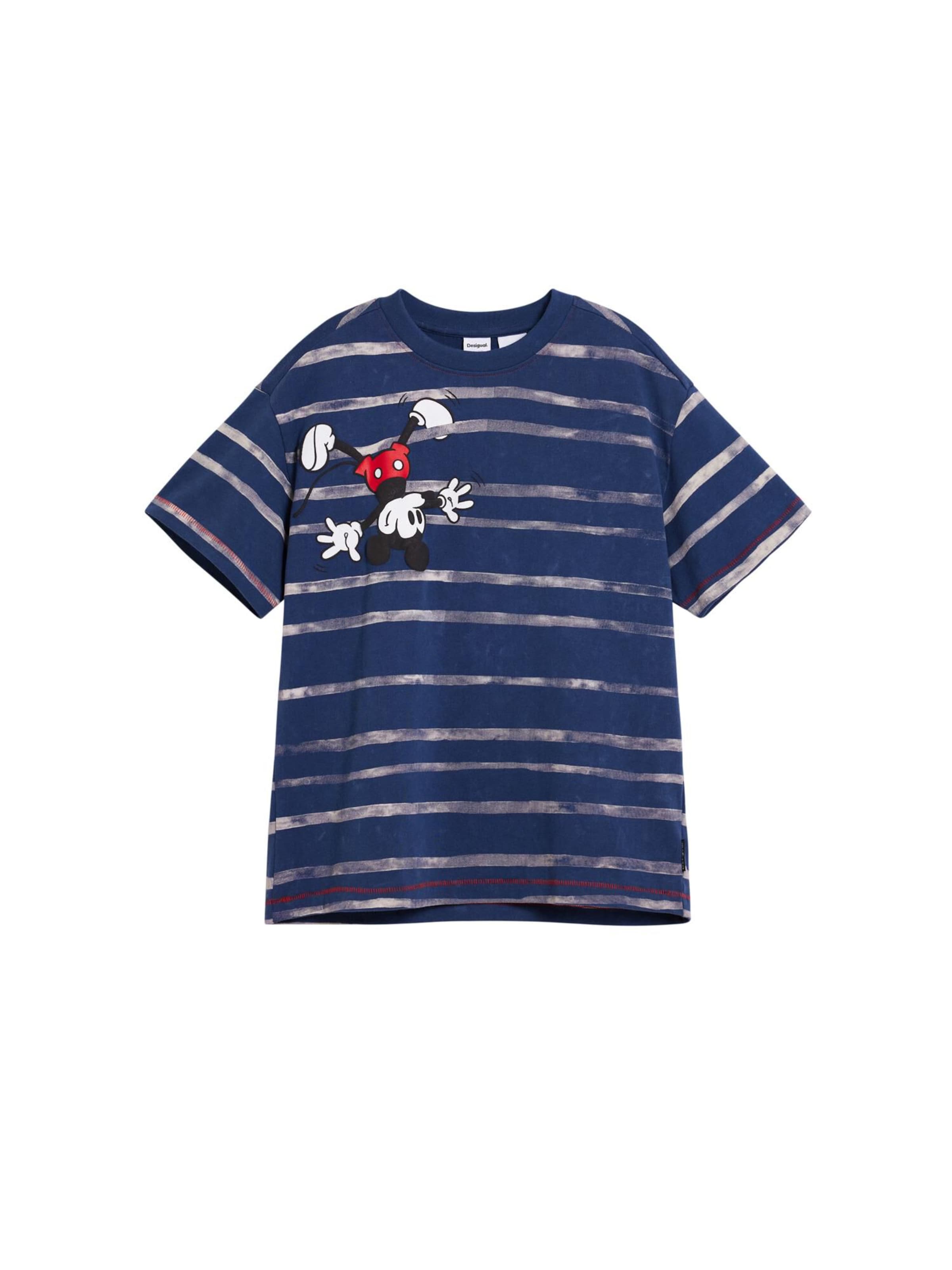 Desigual Μπλουζάκι 'Mickey Mouse™' σε μπλε: μπροστά