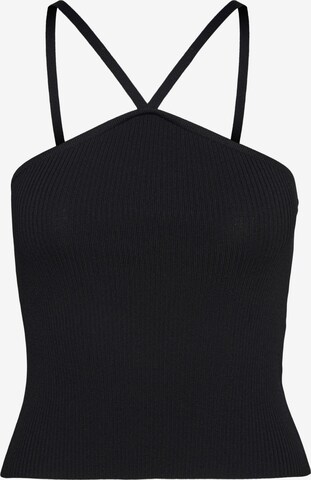 VERO MODA Knitted Top in Black: front