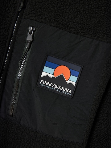 Funky Buddha Fleece jacket in Black