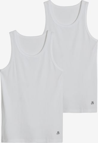 Marc O'Polo Undershirt ' classic ' in White: front