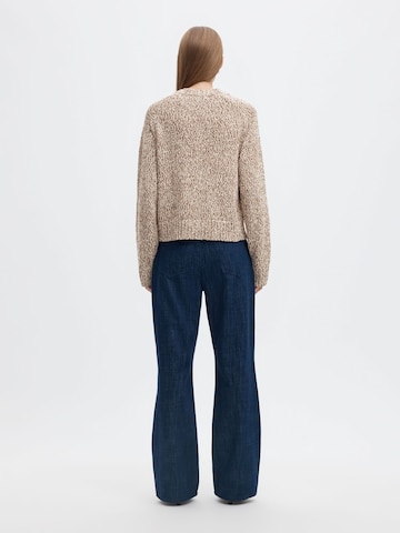 SELECTED - Cárdigan en beige