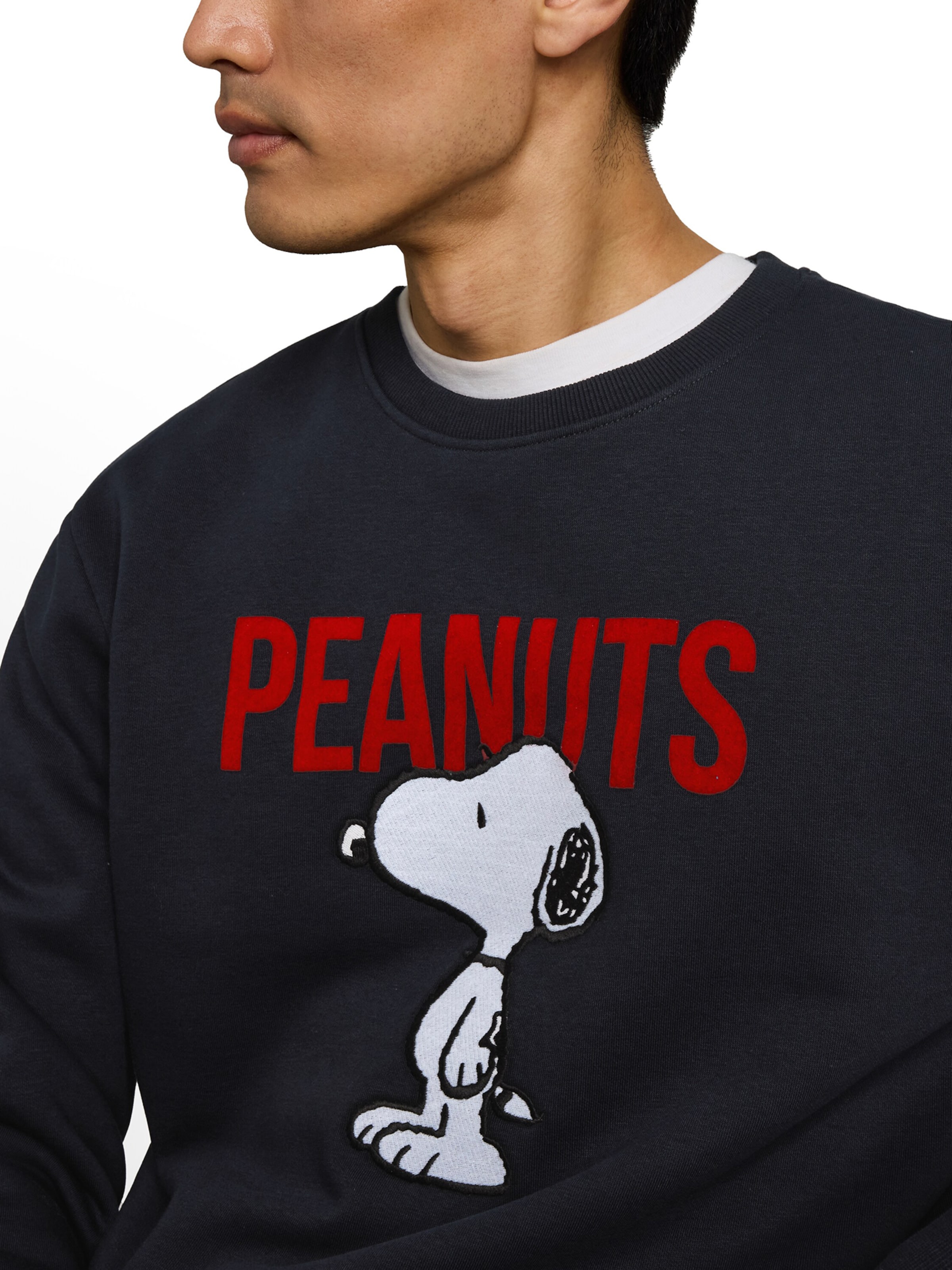 TOM TAILOR Majica 'PEANUTS' | modra barva