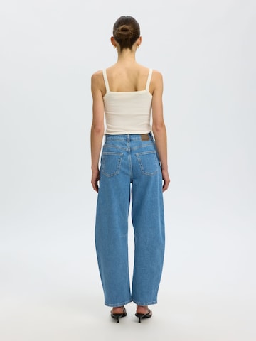 SELECTED - Ropa ancha Vaquero 'SLFAne-Kori' en azul