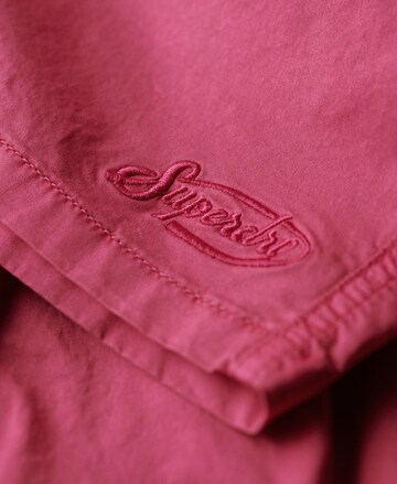 Superdry Regular Pants in Pink