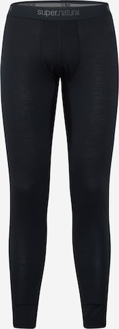 super.natural Long Johns 'TUNDRA 175' in Black: front