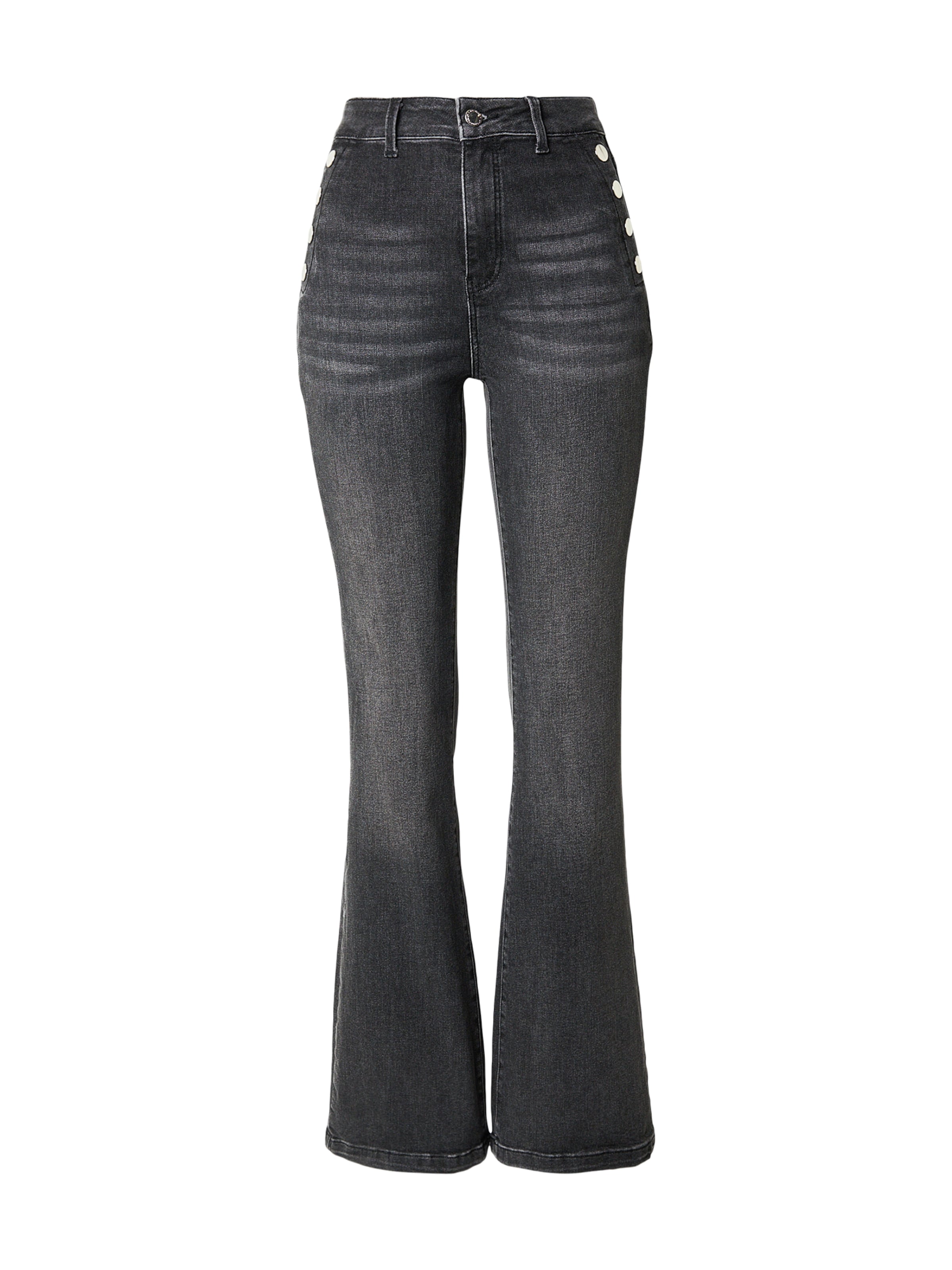 Tally Weijl Flared Jeans i grå: forside