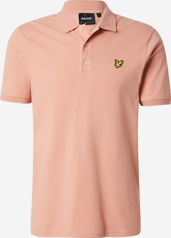 Lyle & Scott Majica | oranžna barva: sprednja stran