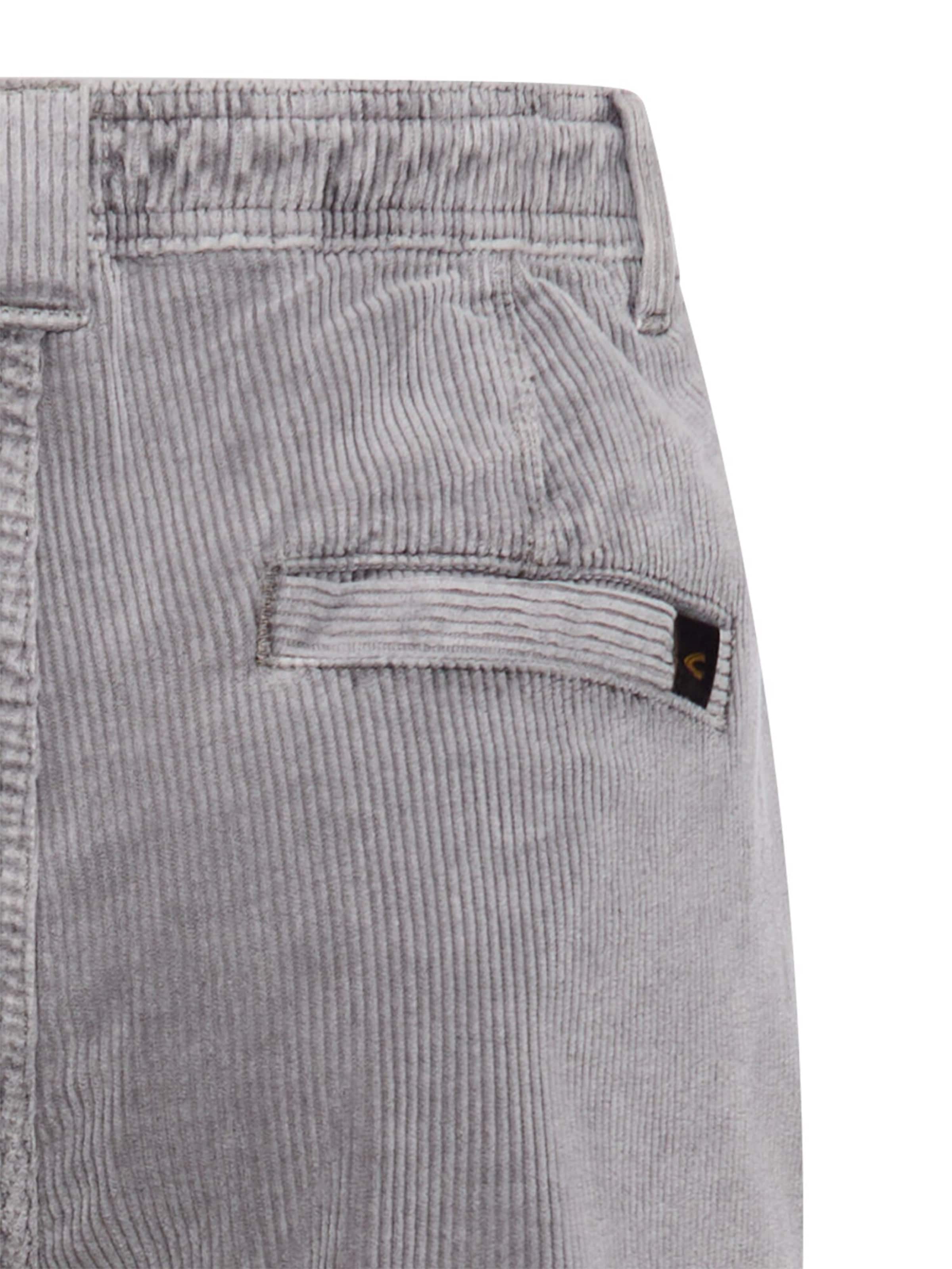CAMEL ACTIVELoosefit Chino hlače - siva boja