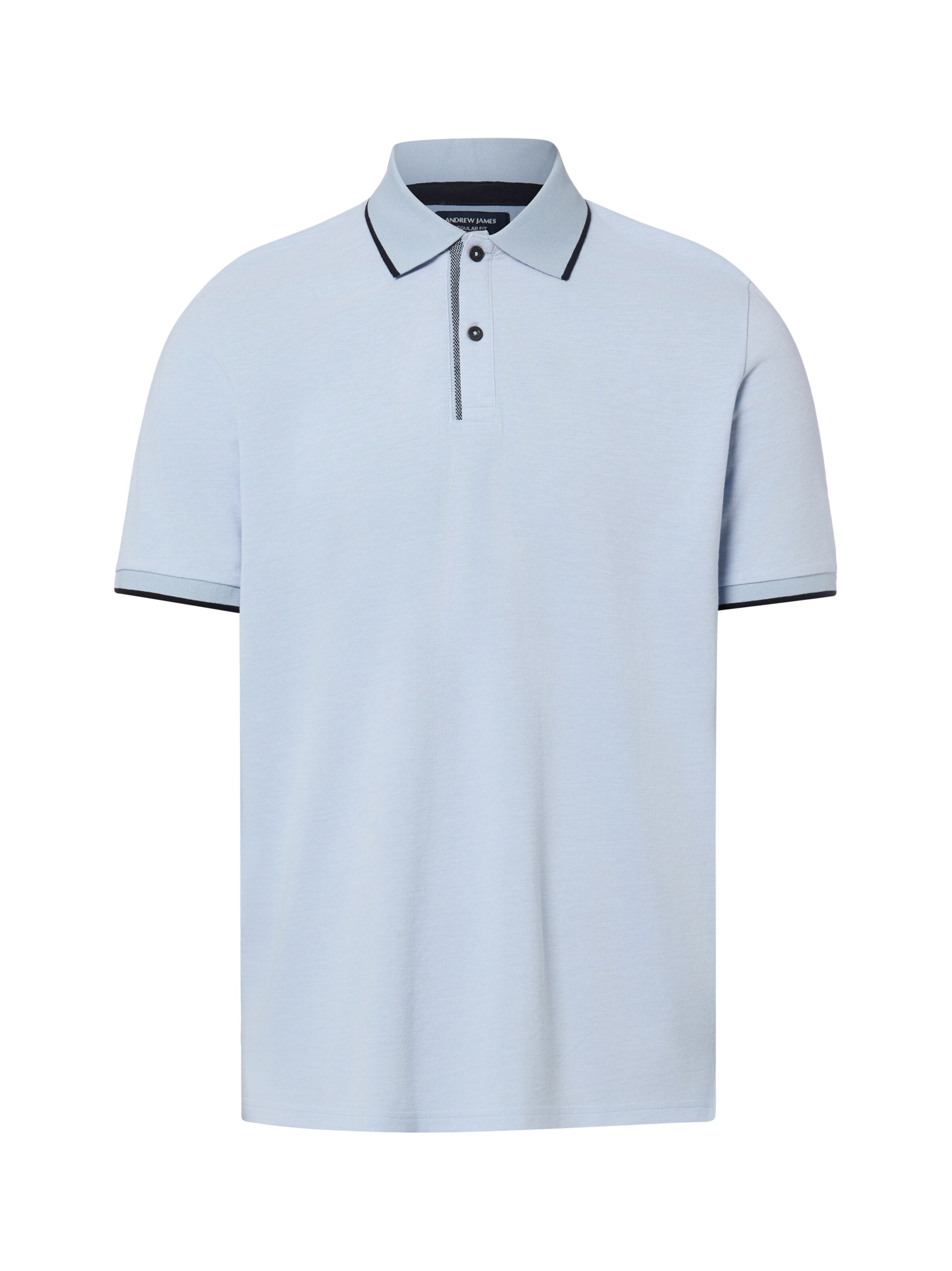T-Shirt Andrew James en bleu : devant