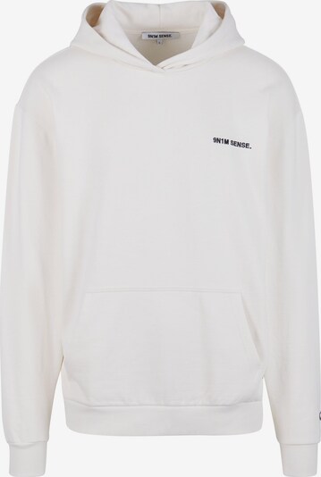 9N1M SENSE Sweater majica 'Essential' u crna / prljavo bijela, Pregled proizvoda