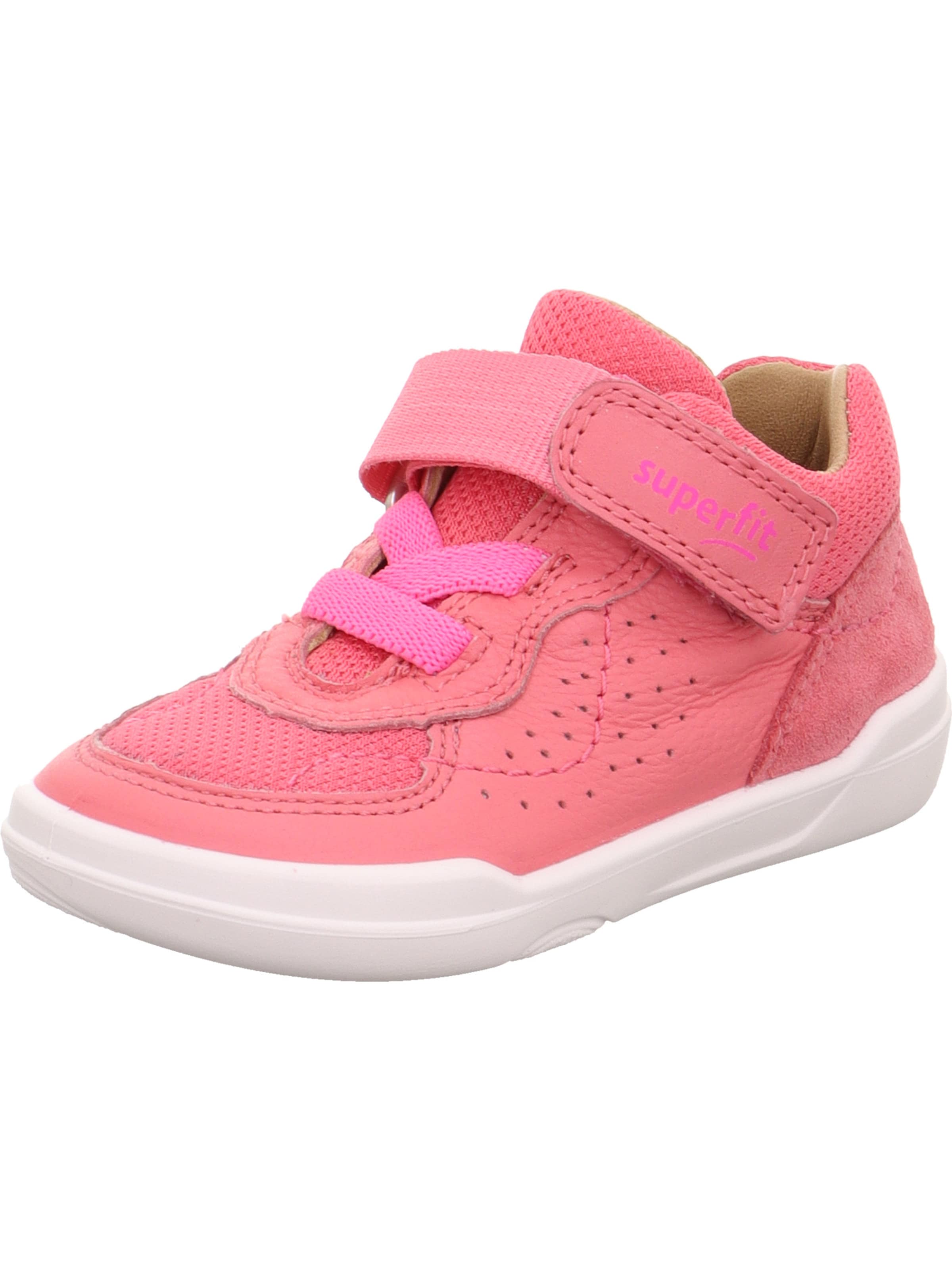 SUPERFIT First-Step Shoes 'Superfree' in Pink: front
