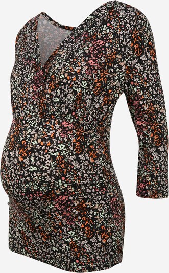 MAMALICIOUS Shirt 'Amine Tess' in de kleur Beige / Pastelgroen / Donkeroranje / Poederroze / Zwart, Productweergave