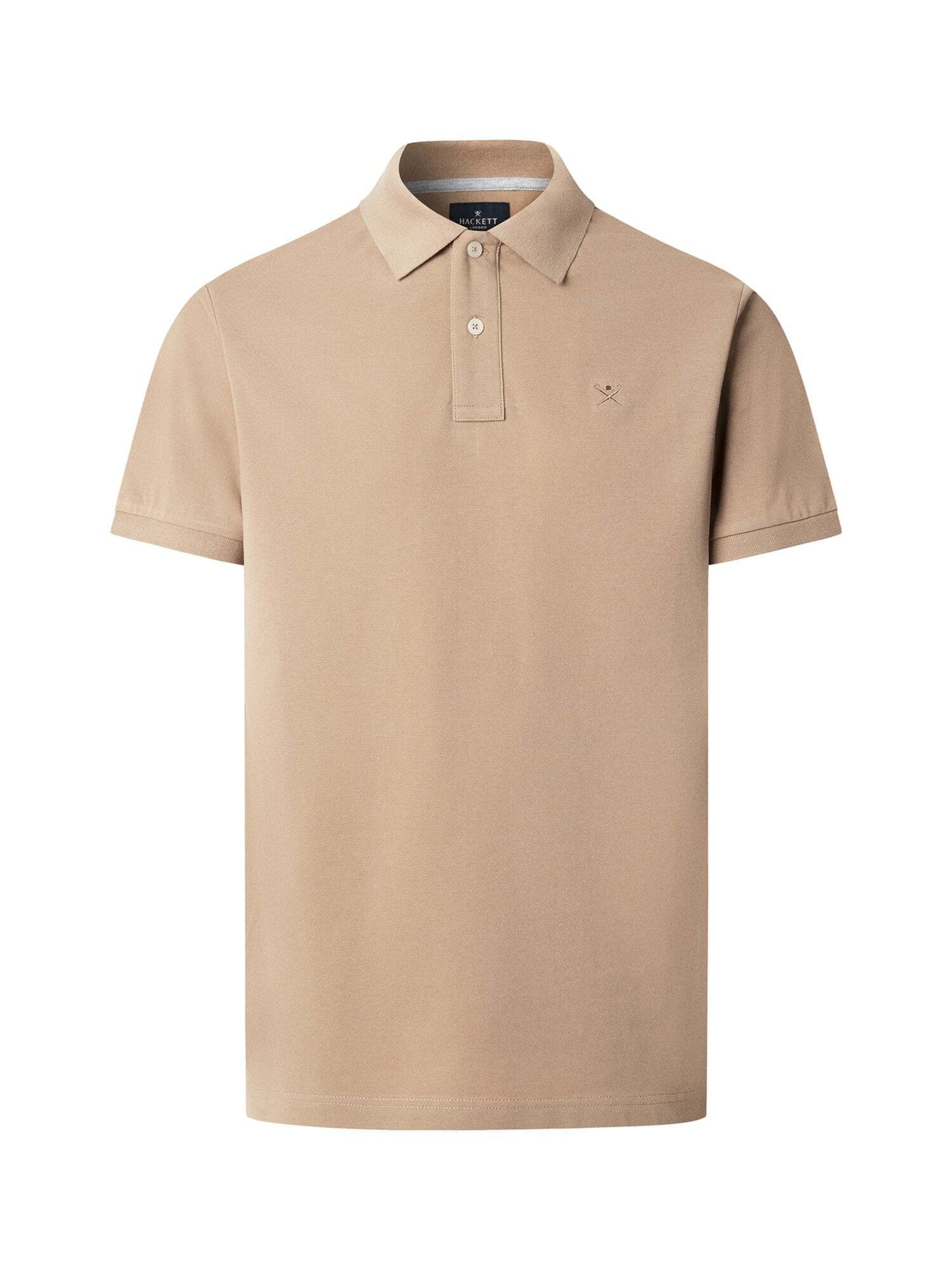Hackett London Shirt in Beige: voorkant