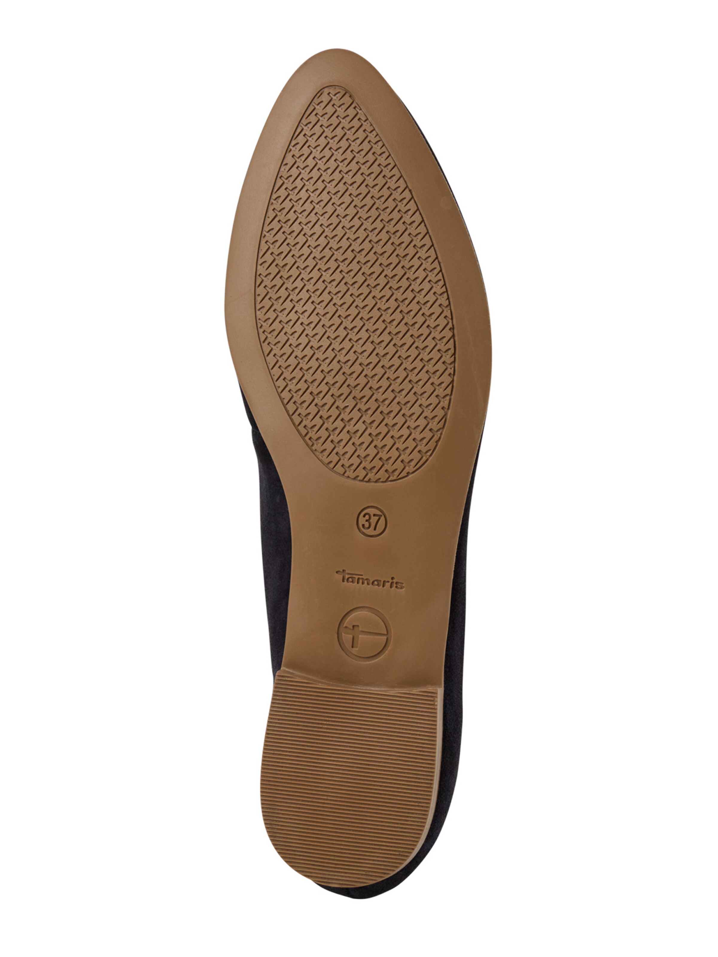 Tamaris Ballerinasko i blå