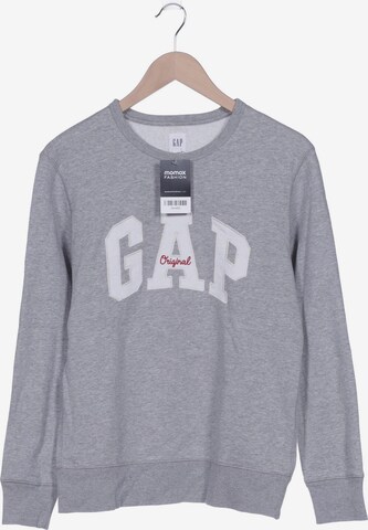 GAP Sweatshirt & Zip-Up Hoodie in XS in Grey: front