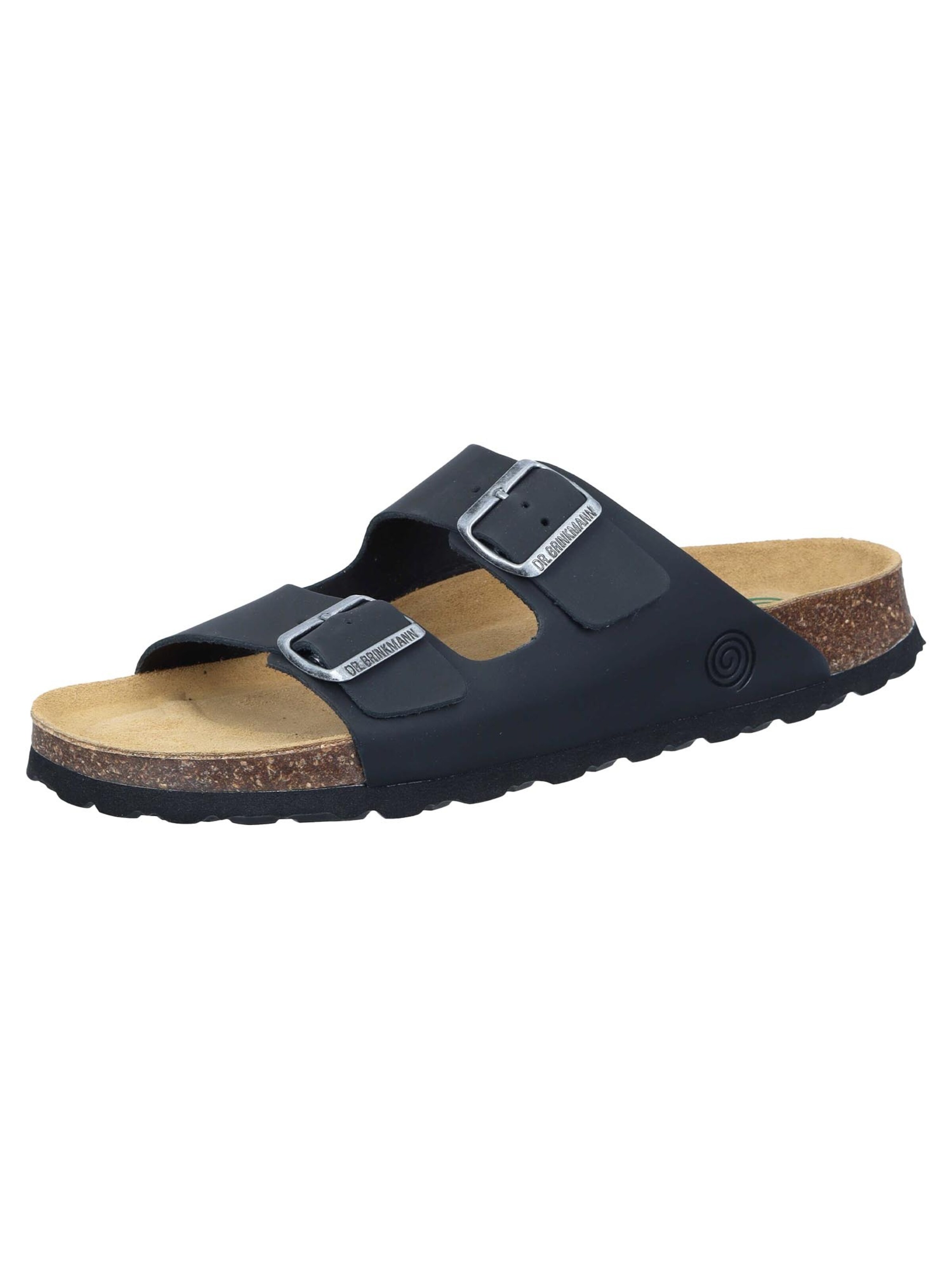 DR. BRINKMANN Pantolette 'Bonillo'‌‌‌‌‌‌‌‌ in Schwarz