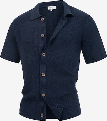 Vestes en maille 'Daxmark' INDICODE JEANS en bleu : devant