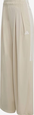 ADIDAS SPORTSWEARLoosefit Sportske hlače 'TIRO' - bež boja: prednji dio