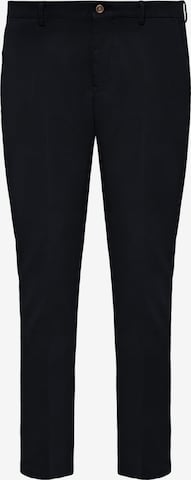 Boggi Milano Trousers with creases in Blue: front