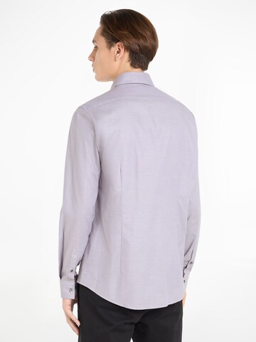 Calvin Klein Slim fit Business Shirt in Purple