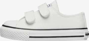 Baskets 'AYASY VL.' NATURINO en blanc : devant