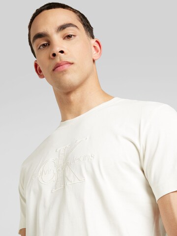 Calvin Klein Jeans Regular T-Shirt in Weiß