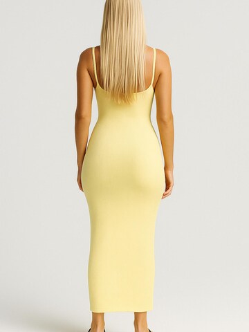 Nudyess Summer Dress '1017E' in Yellow
