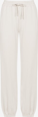 Mey Tapered Broek 'Rose' in Wit: voorkant