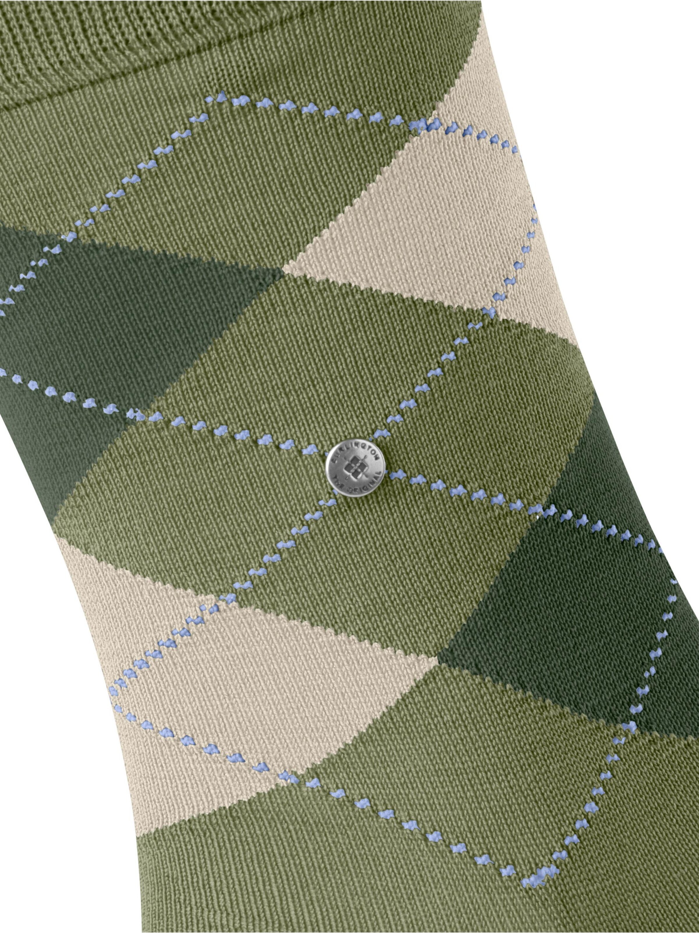 BURLINGTON Socks 'Manchester' in Green