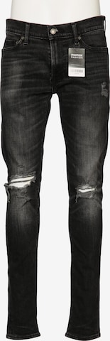 Abercrombie & Fitch Jeans 30 in Schwarz: Vorderseite