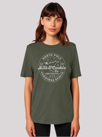 F4NT4STIC Shirt in Grün: Vorderseite