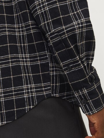 JACK & JONES Regular fit Button Up Shirt in Black