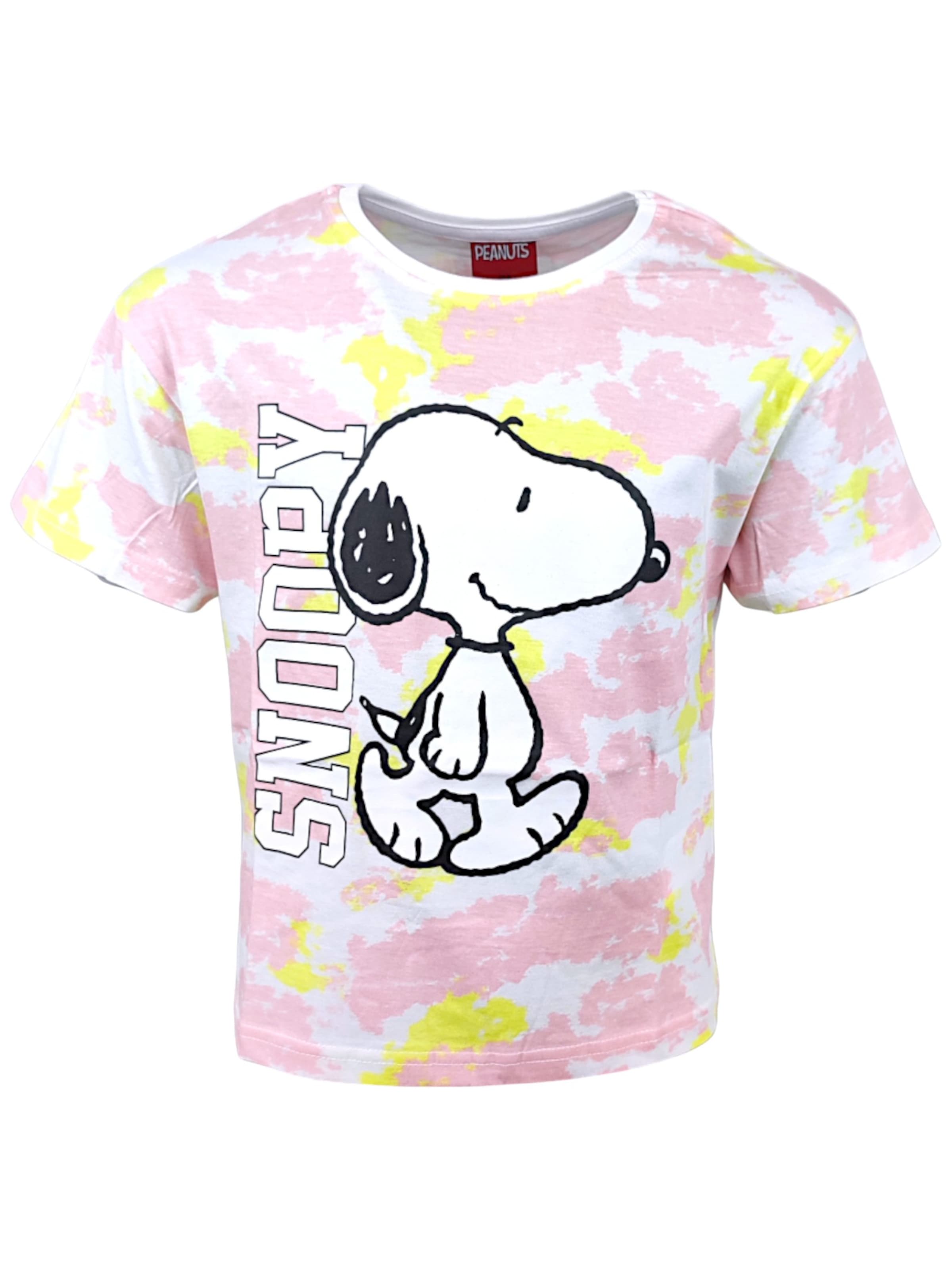 Snoopy & Die Peanuts Shirt 'Peanuts Snoopy' in Pink: front