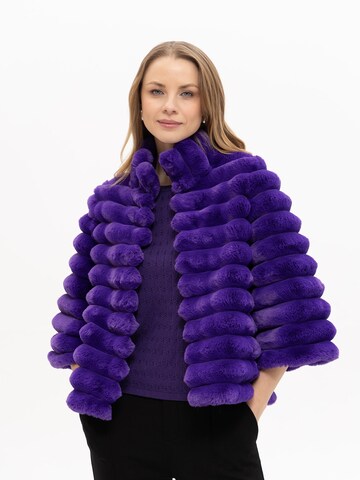Passioni Between-Season Jacket in Purple