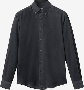 MANGO MAN Regular Fit Hemd 'Tadi' in Grau: Vorderseite