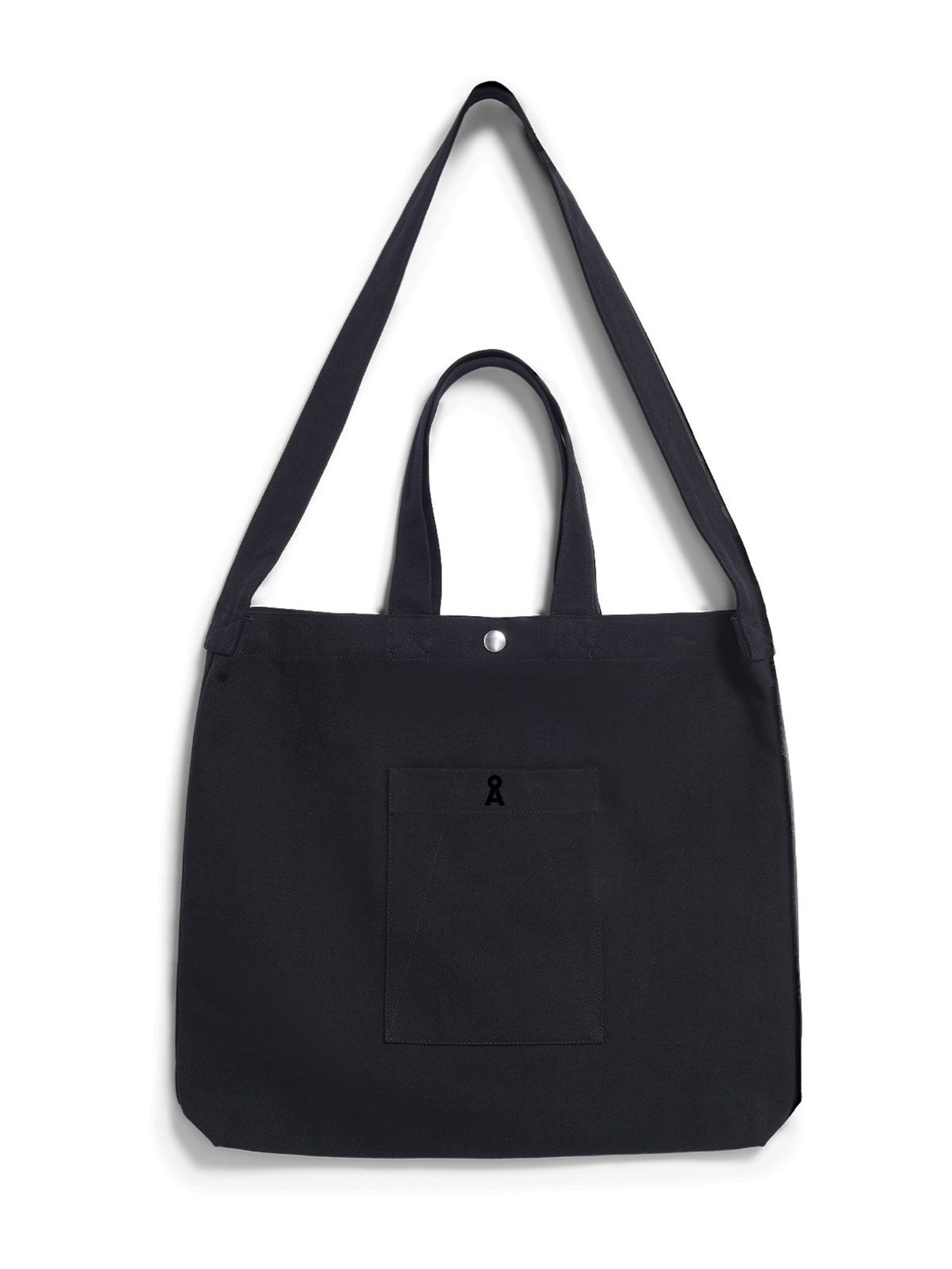 Cabas ARMEDANGELS en noir : devant