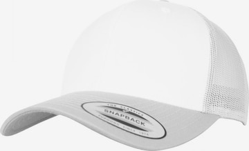 Cappello da baseball 'Retro Trucker' di Flexfit in grigio: frontale