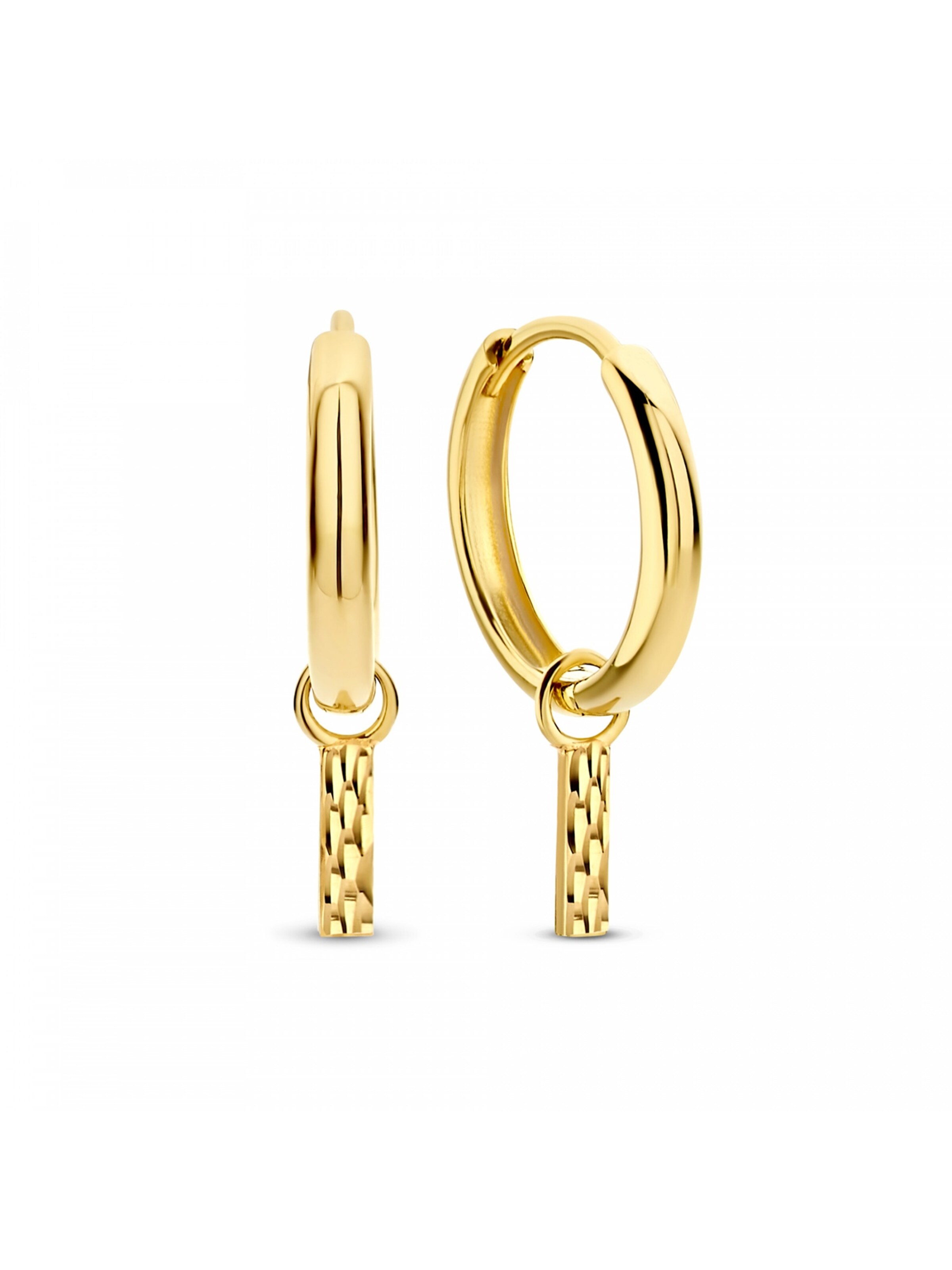 Isabel Bernard Earrings in Gold: front