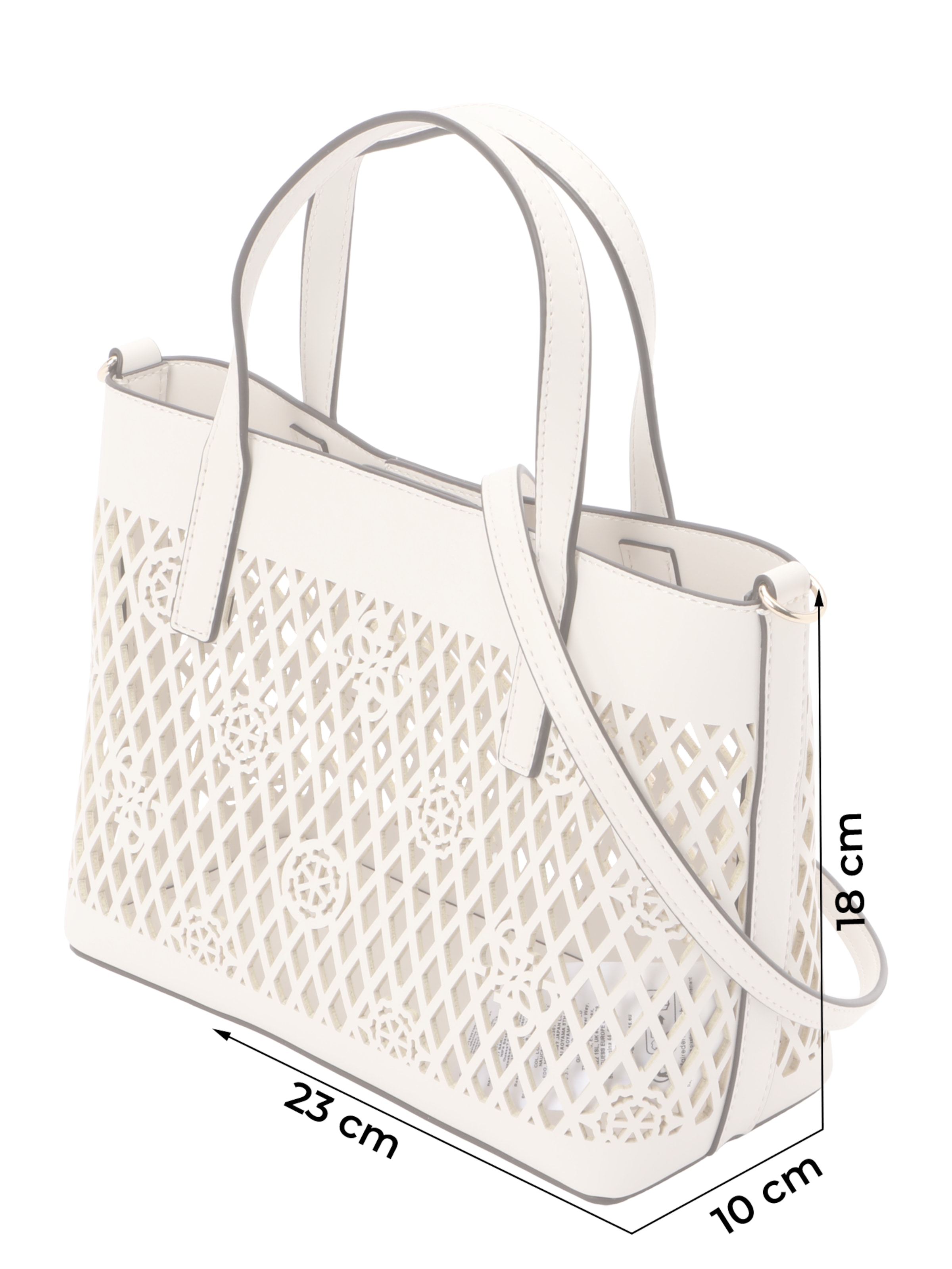 GUESS - Malas de tiracolo 'LETTY' em branco