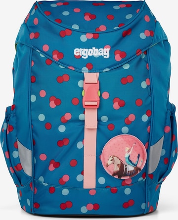 Zaino di ergobag in blu: frontale