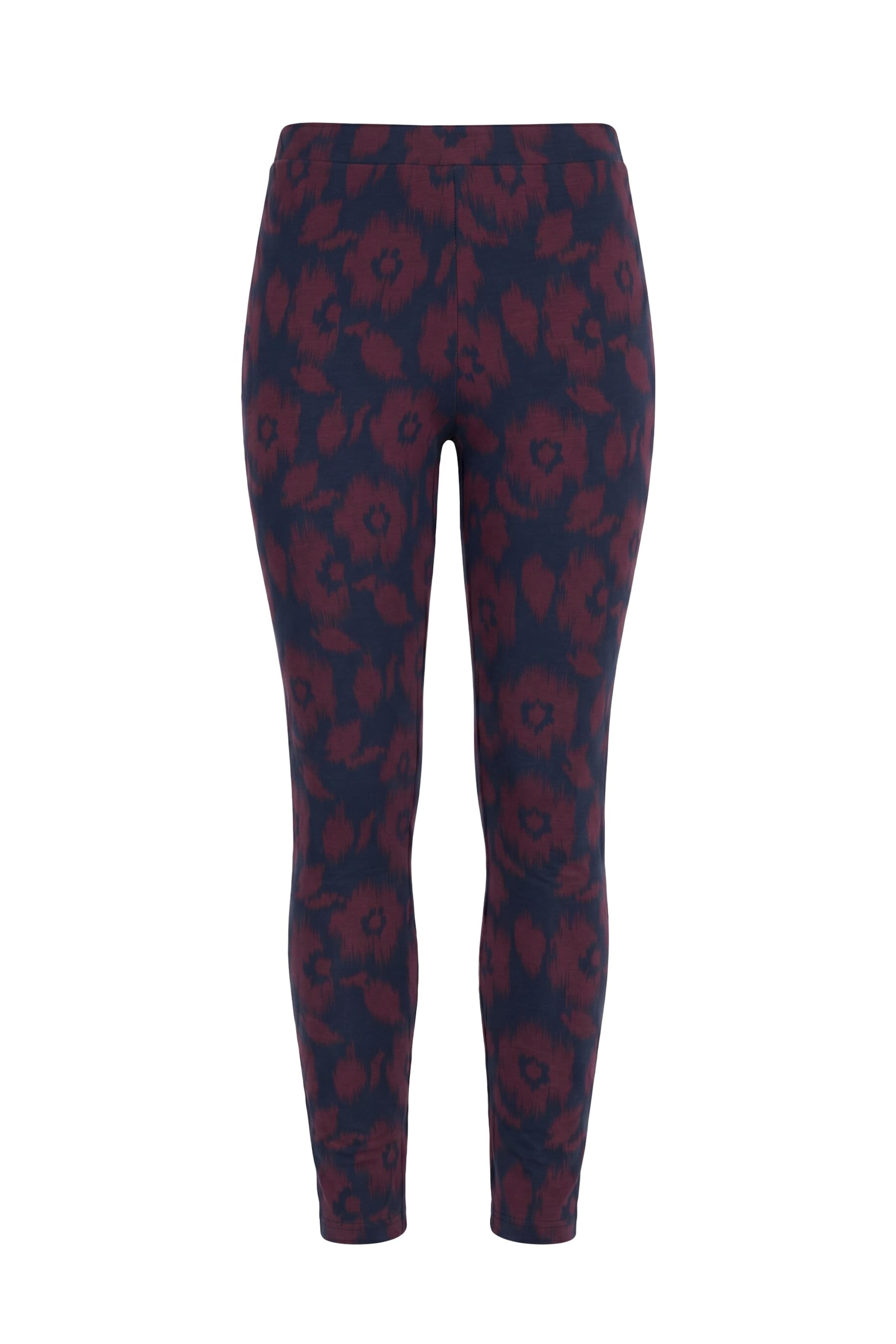 Ulla Popken Leggings in Blue: front