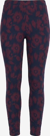 Ulla Popken Skinny Leggings in Blue: front