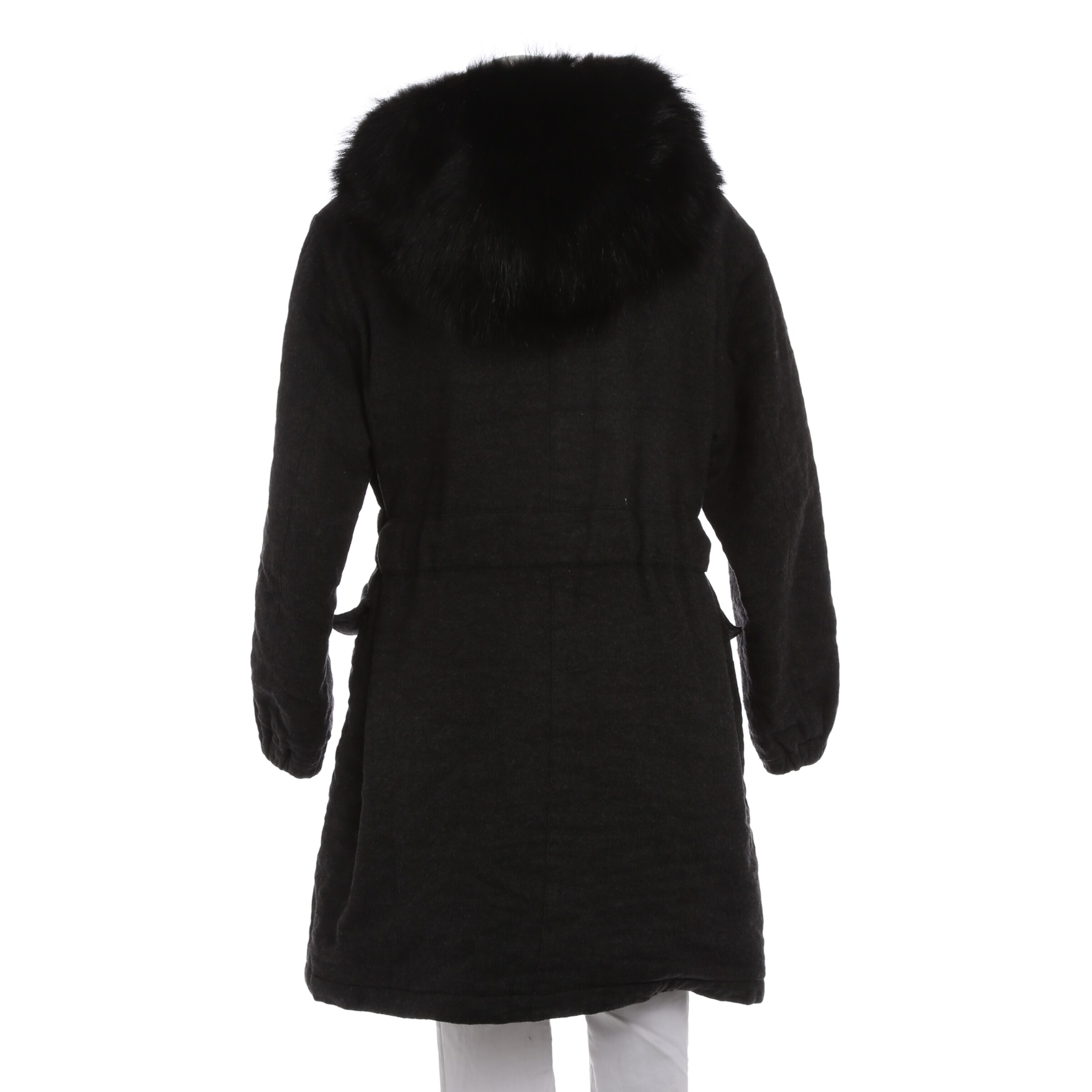 PRADA Jacket & Coat in M in Grey