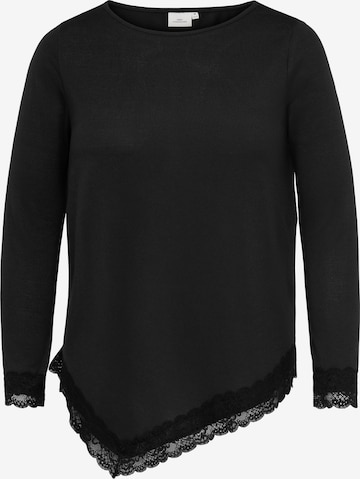 T-shirt 'CARALBA' ONLY Carmakoma en noir : devant