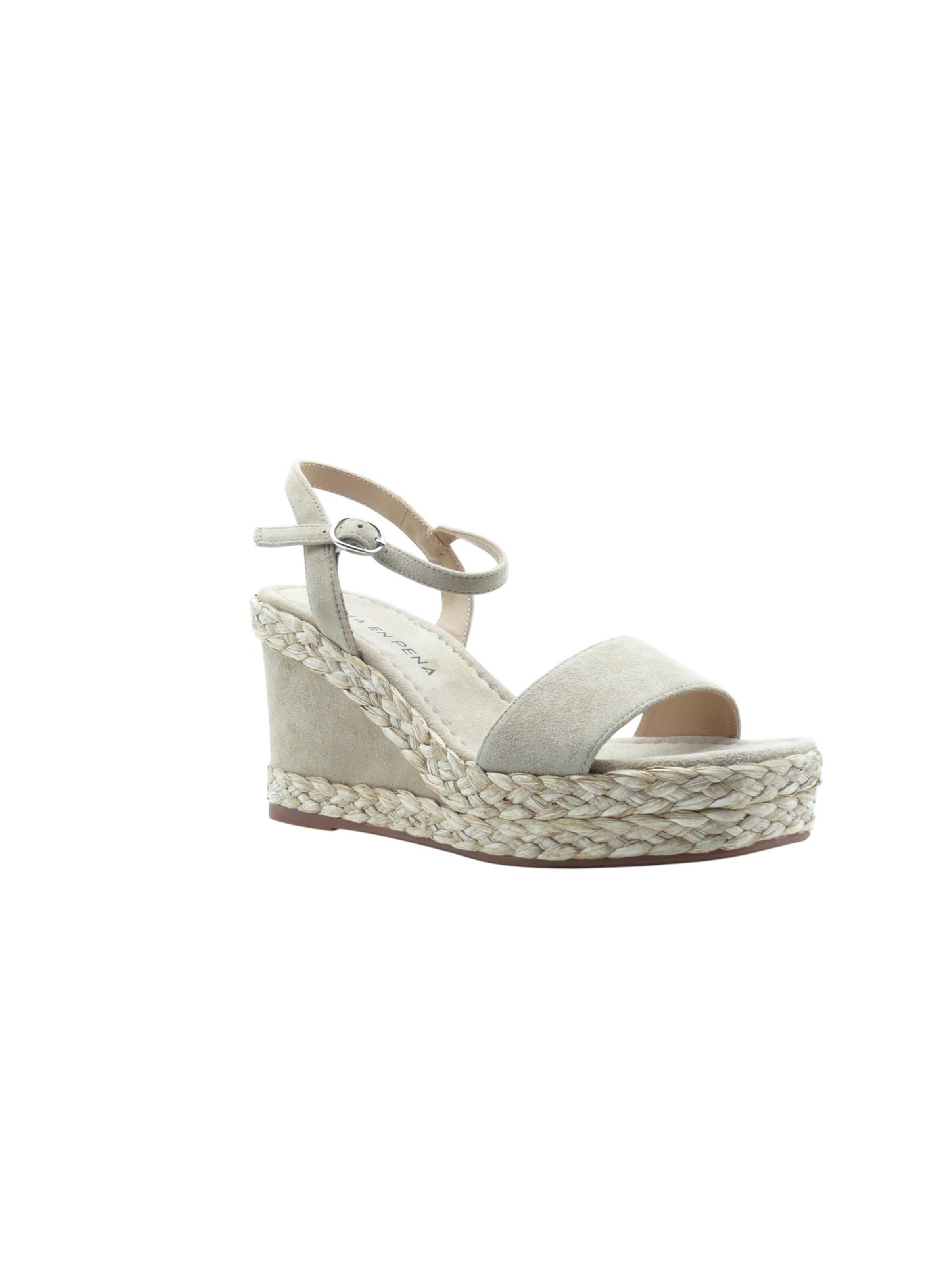 Alma En Pena - Sandalias con hebilla 'V240975' en beige