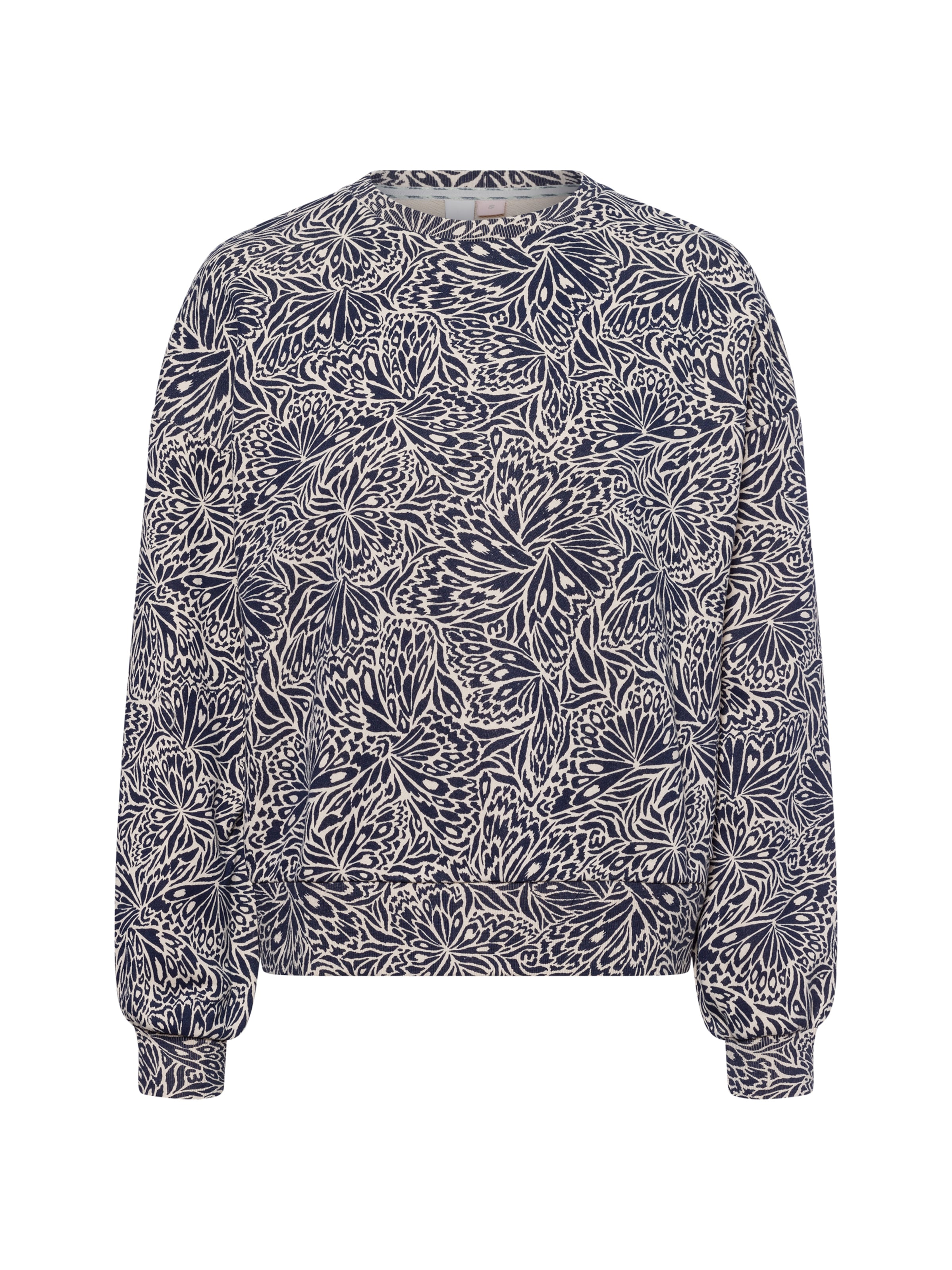 Ragwear Sweatshirt ' Wuss ' in Blauw: voorkant