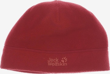 JACK WOLFSKIN Hat & Cap in One size in Red: front