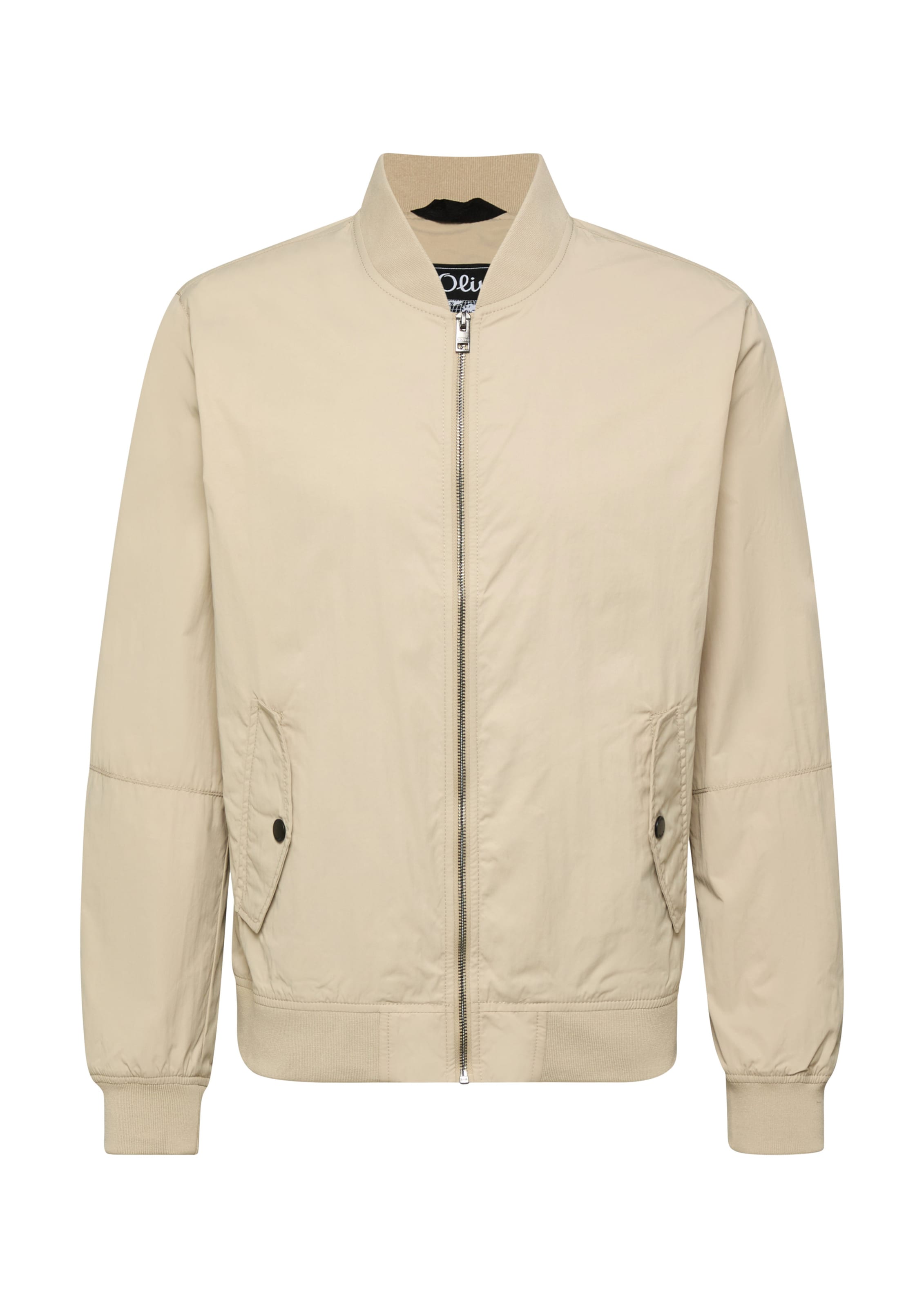 Veste mi-saison s.Oliver en beige : devant